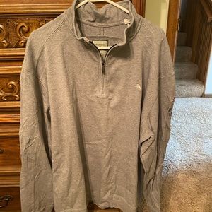 Men’s 3XL Patriots quarter zip Tommy Bahama